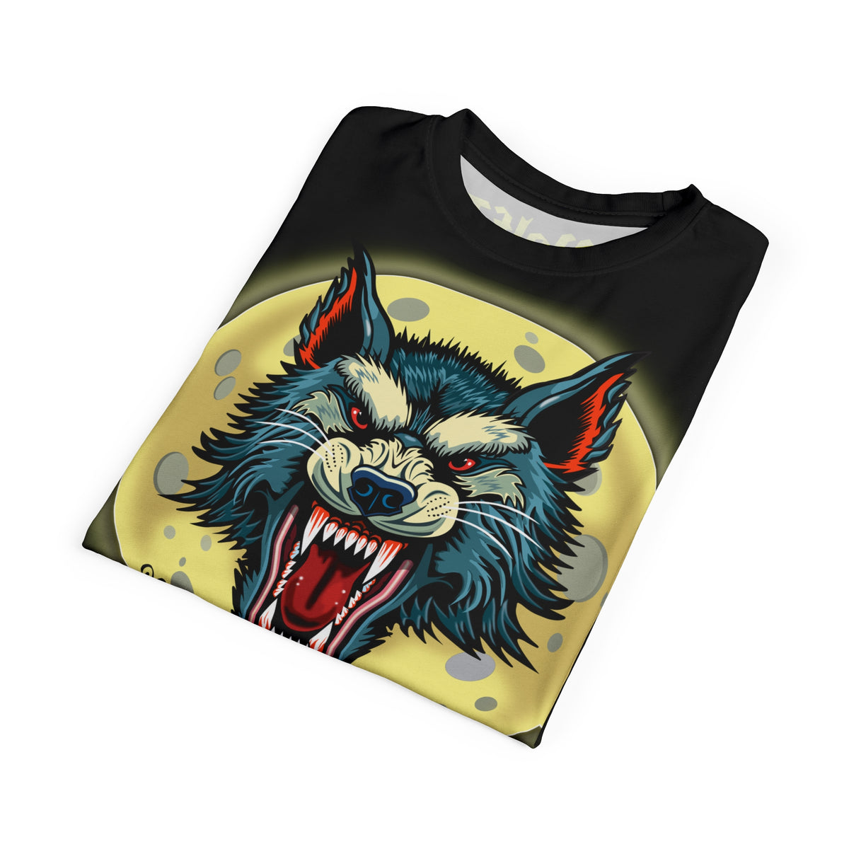 MWT Wolf Custom Motorcycles Super Riding Tee — Viciously Cool High Performance Motorcycle Riding Shirt
