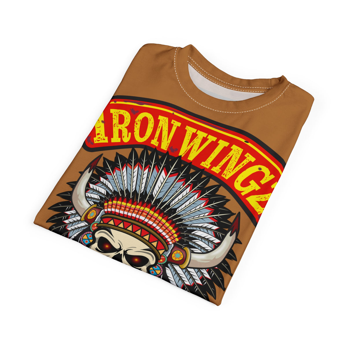 Iron Wingz Garage HiViZ Motorcycle Rider Super Tee