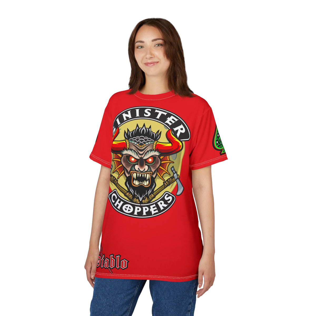 Sinister Choppers HiViz Super Tee - The Very Best Motorcycle Riding Super Tee !!!!!