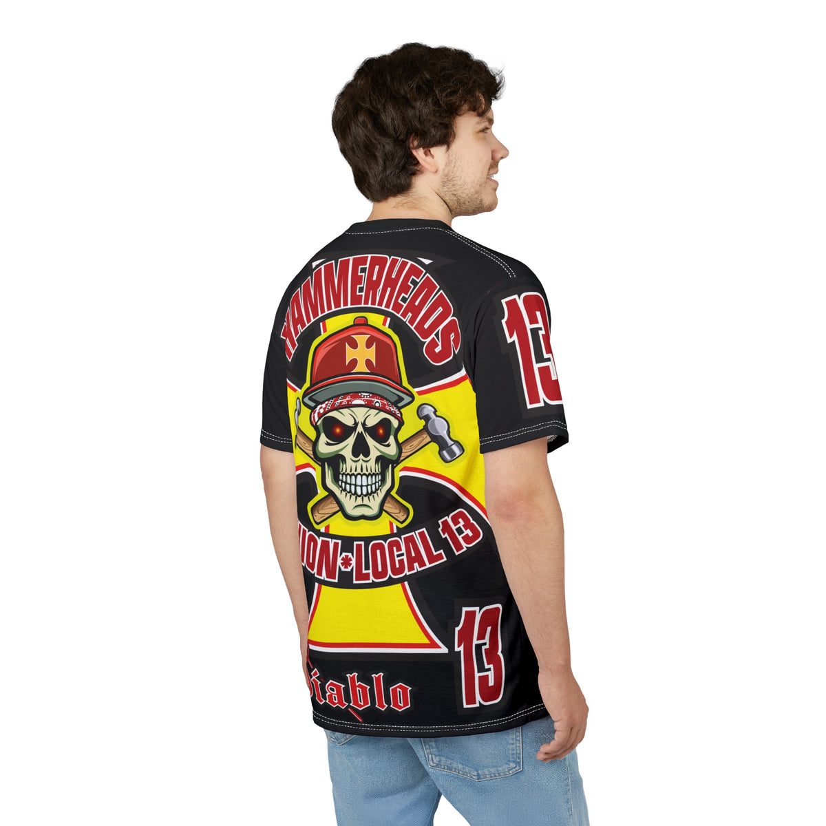 Hammerheads Union Local 13 Super Tee - Rough Tough Bad Attitude Motorcycle Riding Tee