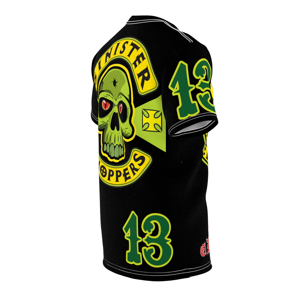 Sinister Choppers - HiViZ Super Tee - Spectacular Custom Motorcycle Riding Gear