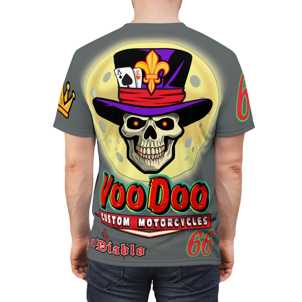 VooDoo Custom Motorcycles Crazy Hypno Wheel Design