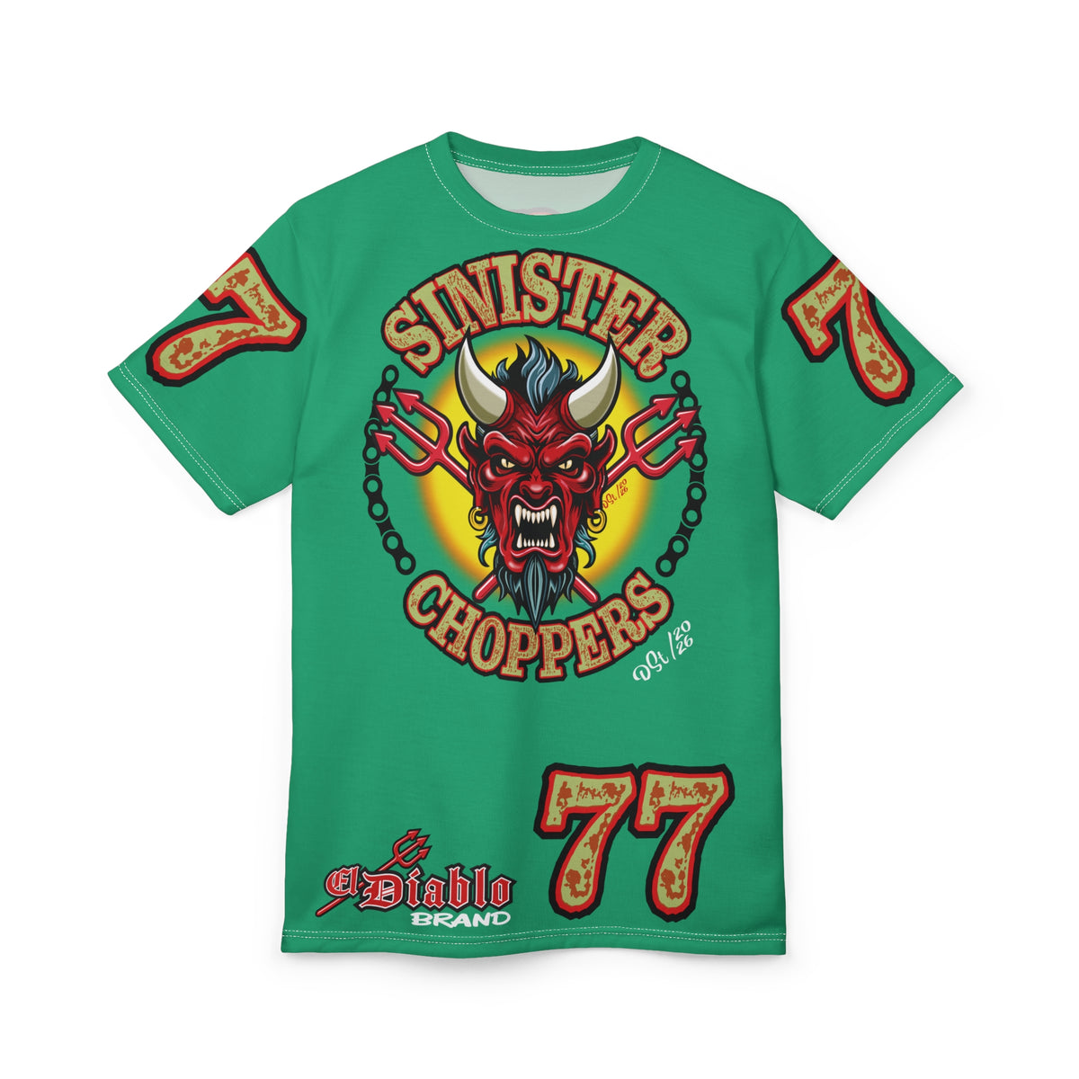 Sinister Choppers BIG D SPECIAL SUPER T— Ride Cool Look Cool in our Best Super Tee