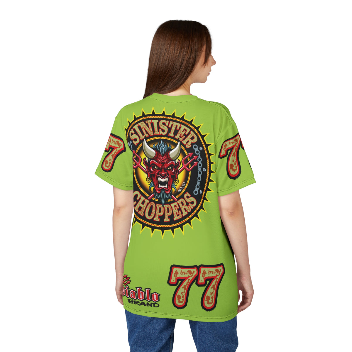 VERY Special HIVIZ Sinister Choppers BIG D SUPER T— Ride Cool Look Cool in our Best Super Tee
