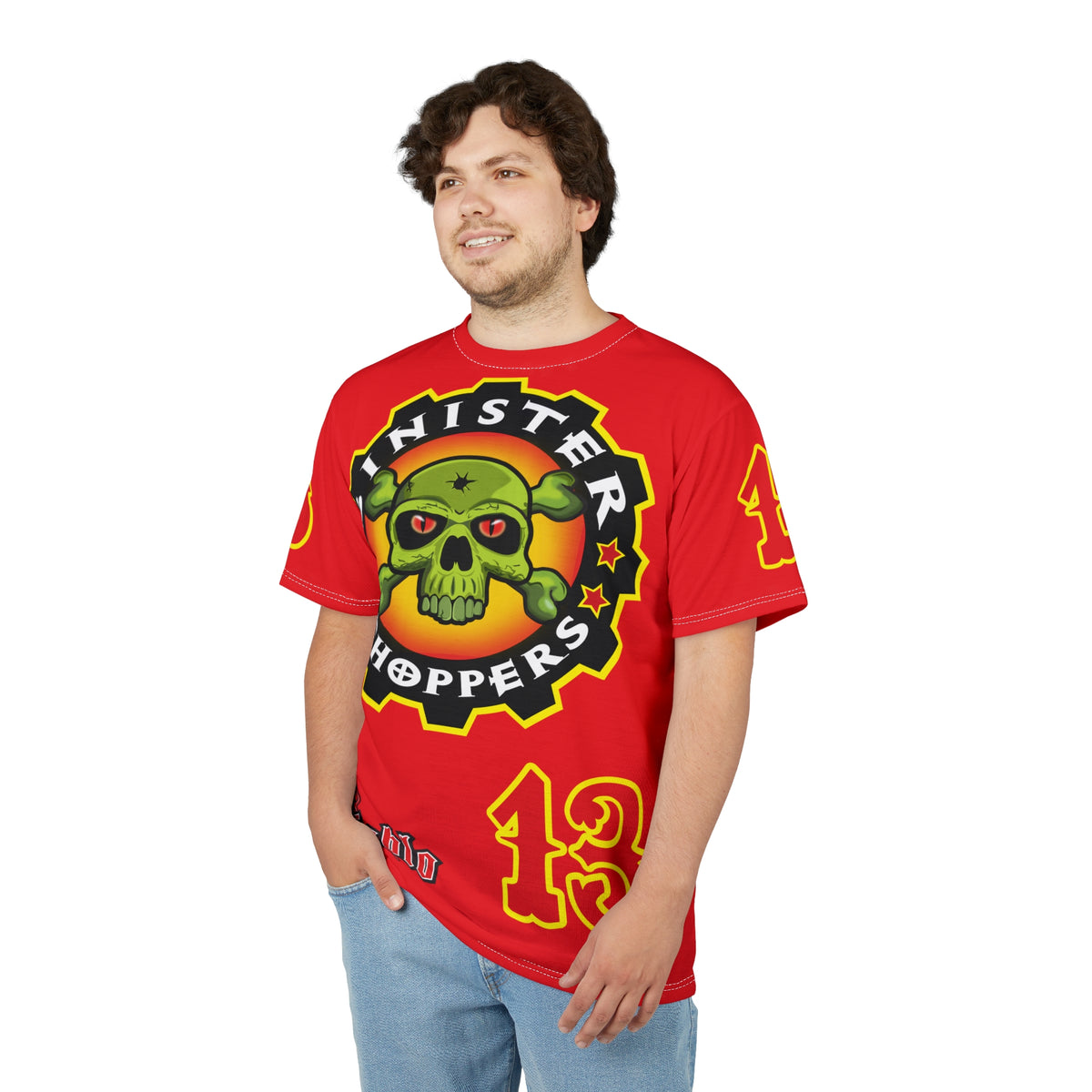 Sinister Choppers - HiViZ Super Tee - Spectacular Custom Motorcycle Riding Gear