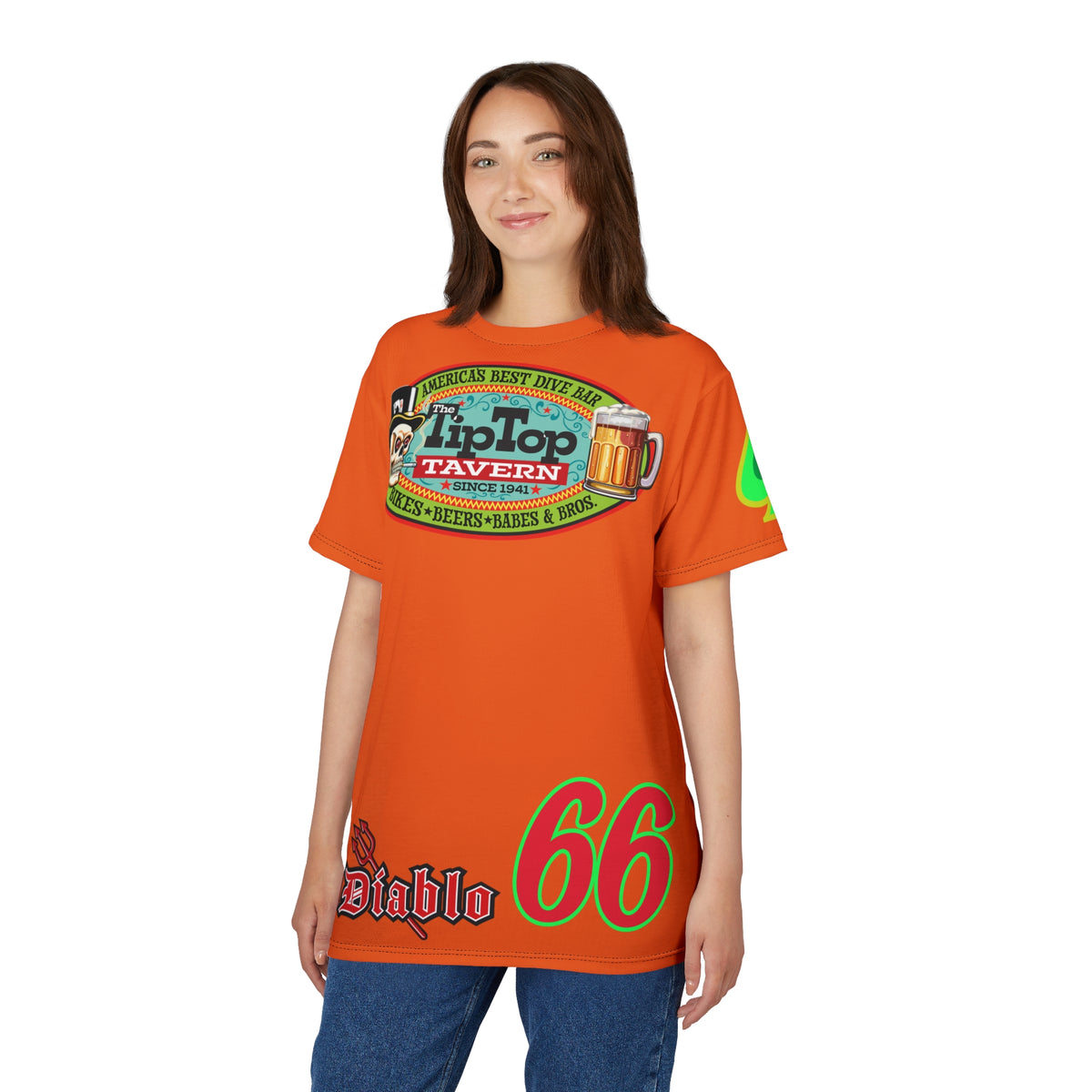 Tip Top Tavern Dive Bar Super Tee - America's Best Dive Bar, Bikes Beers Babes & Bros. - Biker Bar Tee