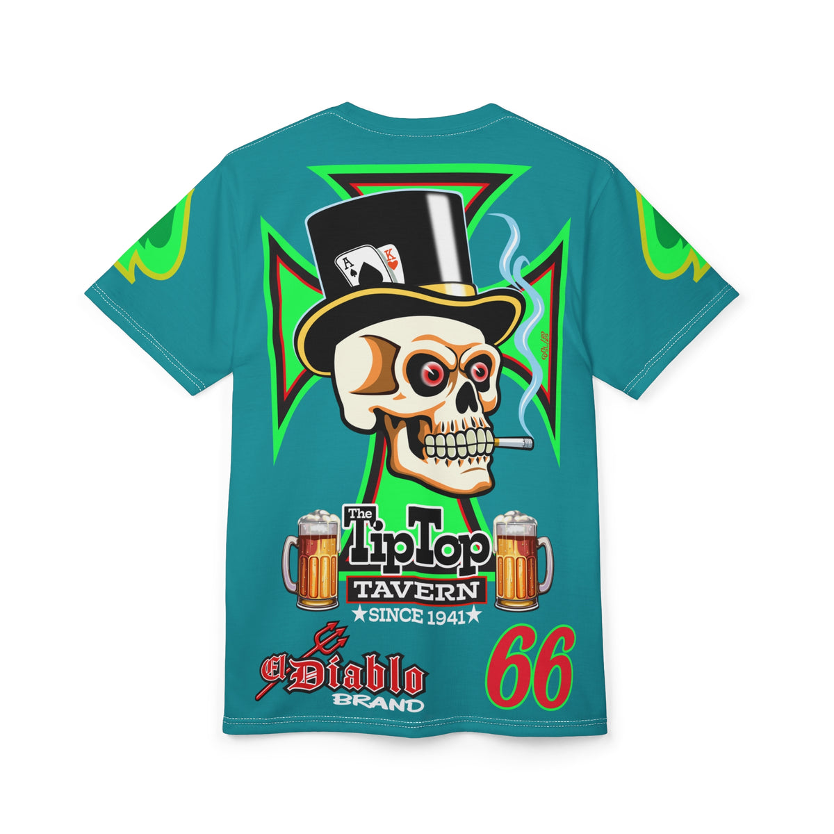 Tip Top Tavern Dive Bar Super Tee - America's Best Dive Bar, Bikes Beers Babes & Bros. - Biker Bar Tee