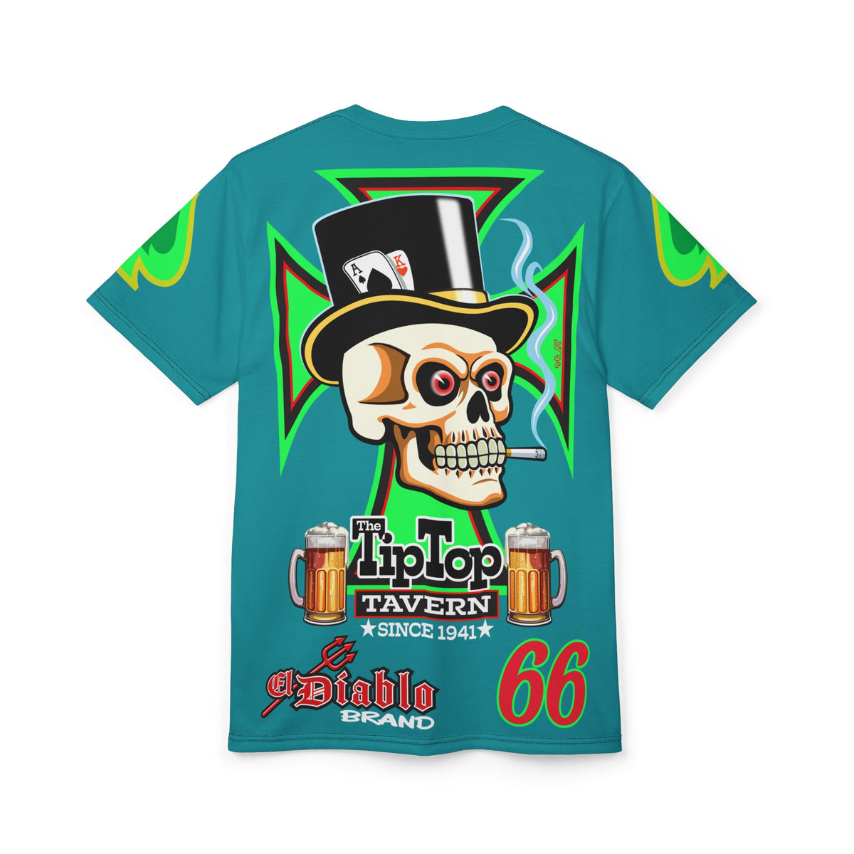 Tip Top Tavern Dive Bar Super Tee - America's Best Dive Bar, Bikes Beers Babes & Bros. - Biker Bar Tee