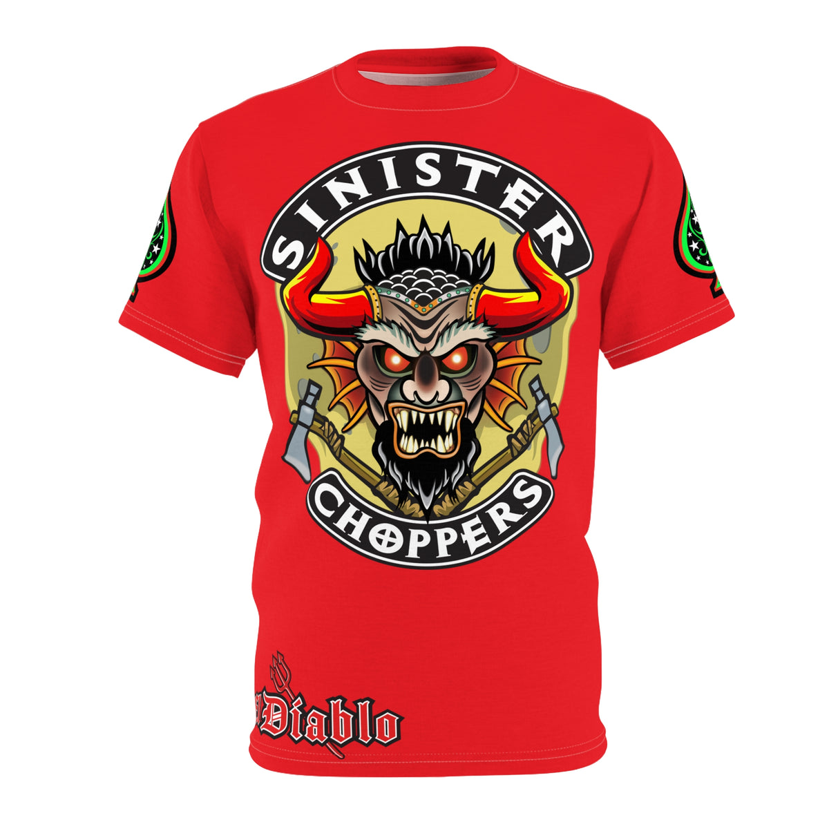 Sinister Choppers HiViz Super Tee - The Very Best Motorcycle Riding Super Tee !!!!!