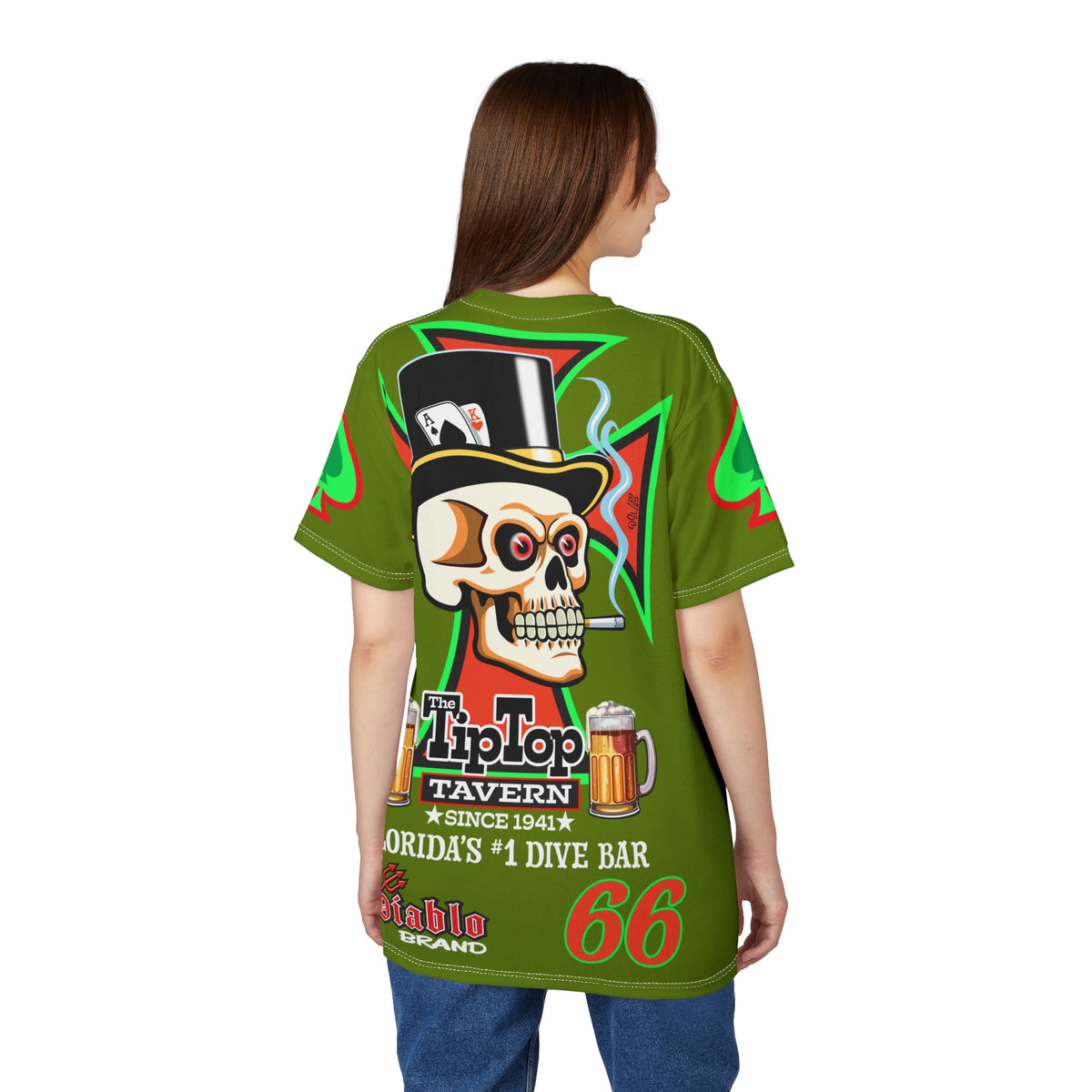 Tip Top Tavern Dive Bar Super Tee - America's Best Dive Bar, Bikes Beers Babes & Bros. - Biker Bar Tee
