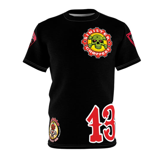 Sinister Choppers Ultimate HiViz Super Tee - Comfort, Performance and HiViz custom design