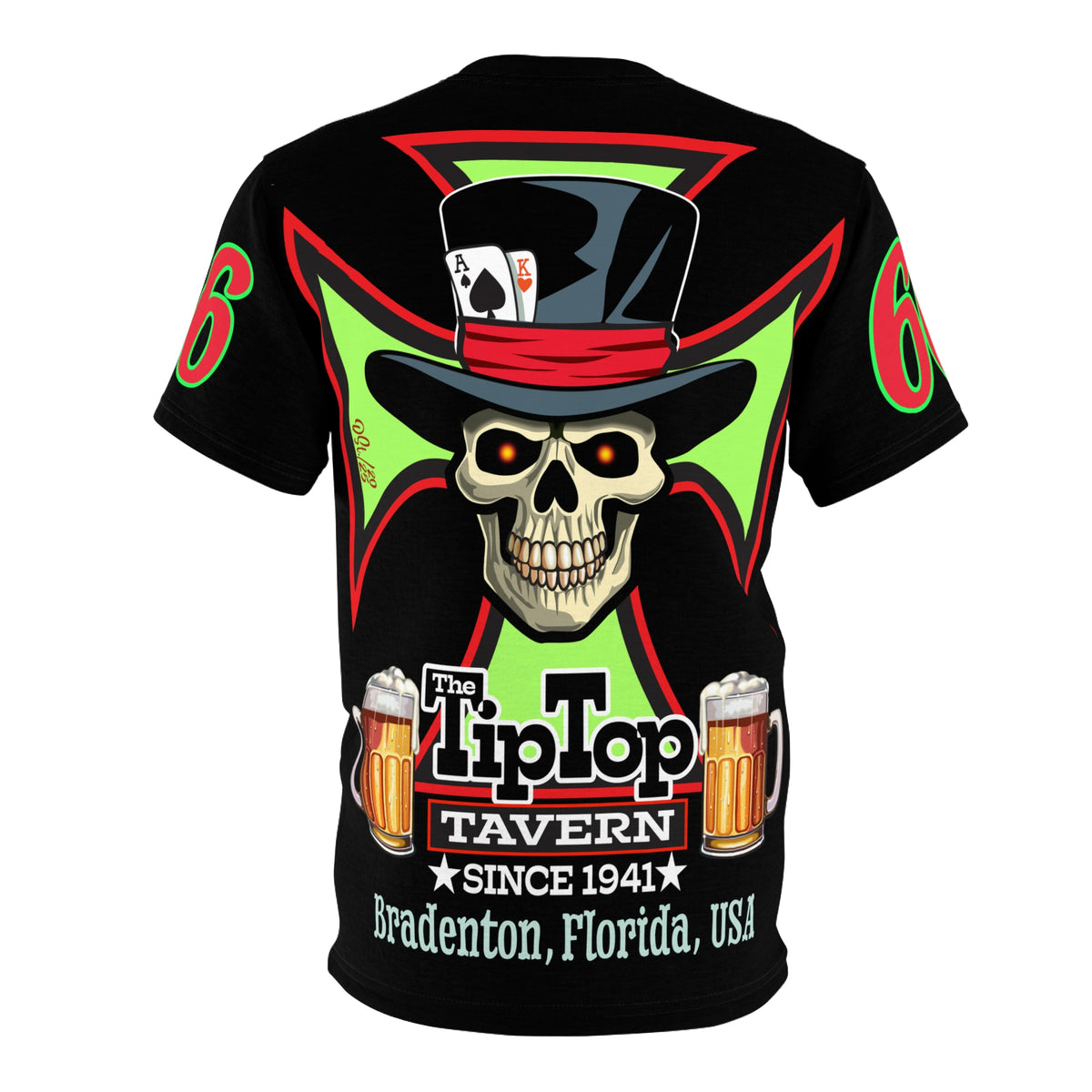 Tip Top Tavern Dive Bar Super Tee (*Limited Edition) - America's Best Dive Bar, Bikes Beers Babes & Bros. - Honouring Biker Bar Tee