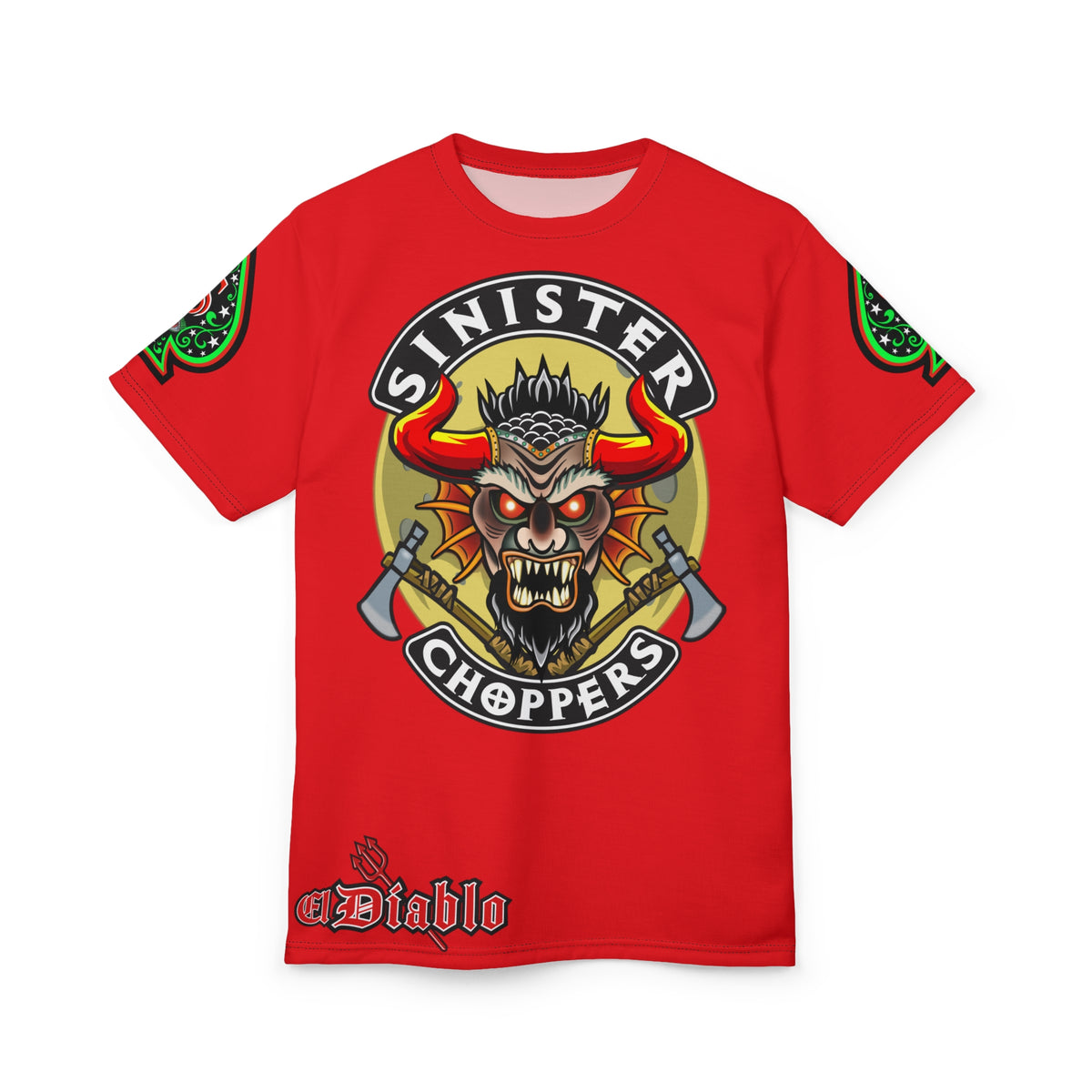 Sinister Choppers HiViz Super Tee - The Very Best Motorcycle Riding Super Tee !!!!!
