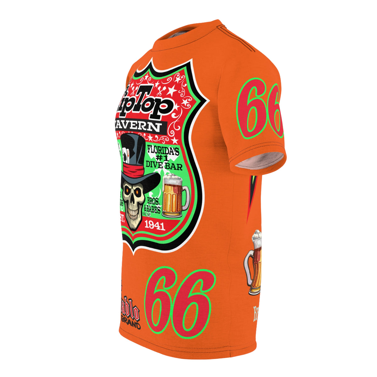 Tip Top Tavern Dive Bar Super Tee (*Limited Edition) - America's Best Dive Bar, Bikes Beers Babes & Bros. - Honouring Biker Bar Tee