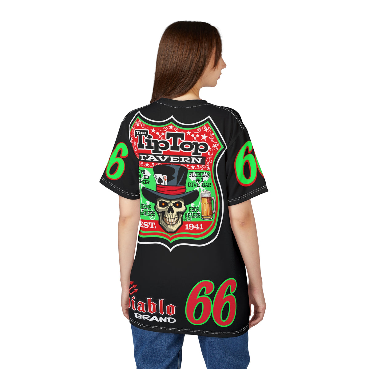 Tip Top Tavern Dive Bar Super Tee - America's Best Dive Bar - Bikes Beers Babes & Bros. -Remembering Jesse Biker Bar Tee