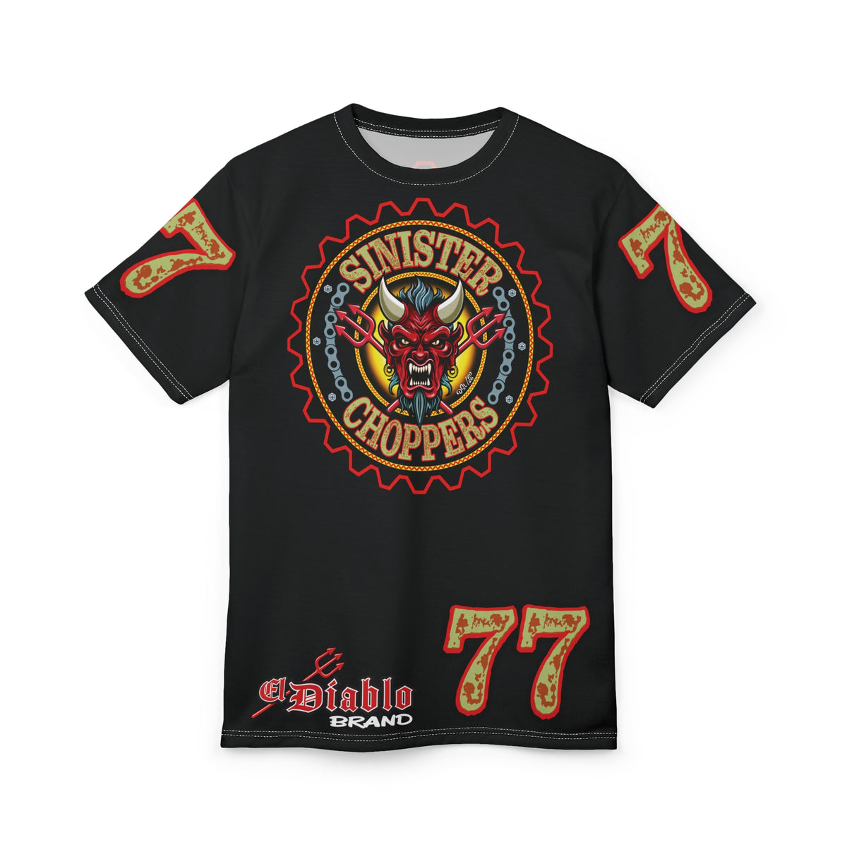 Sinister Choppers BLACKGEAR SPECIAL SUPER T— Ride Cool, Look Cool in our Best Super Tee