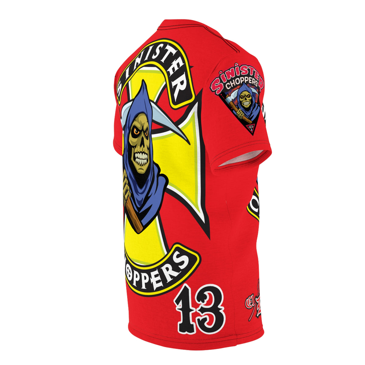 Sinister Choppers HiViz Super Tee - High Performance Motorcycle Riding Gear