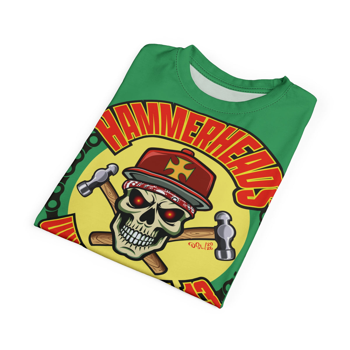 Hammerheads Union Local 13  -  Custom Motorcycle Riding Super Tee - Super Comfort and Fit