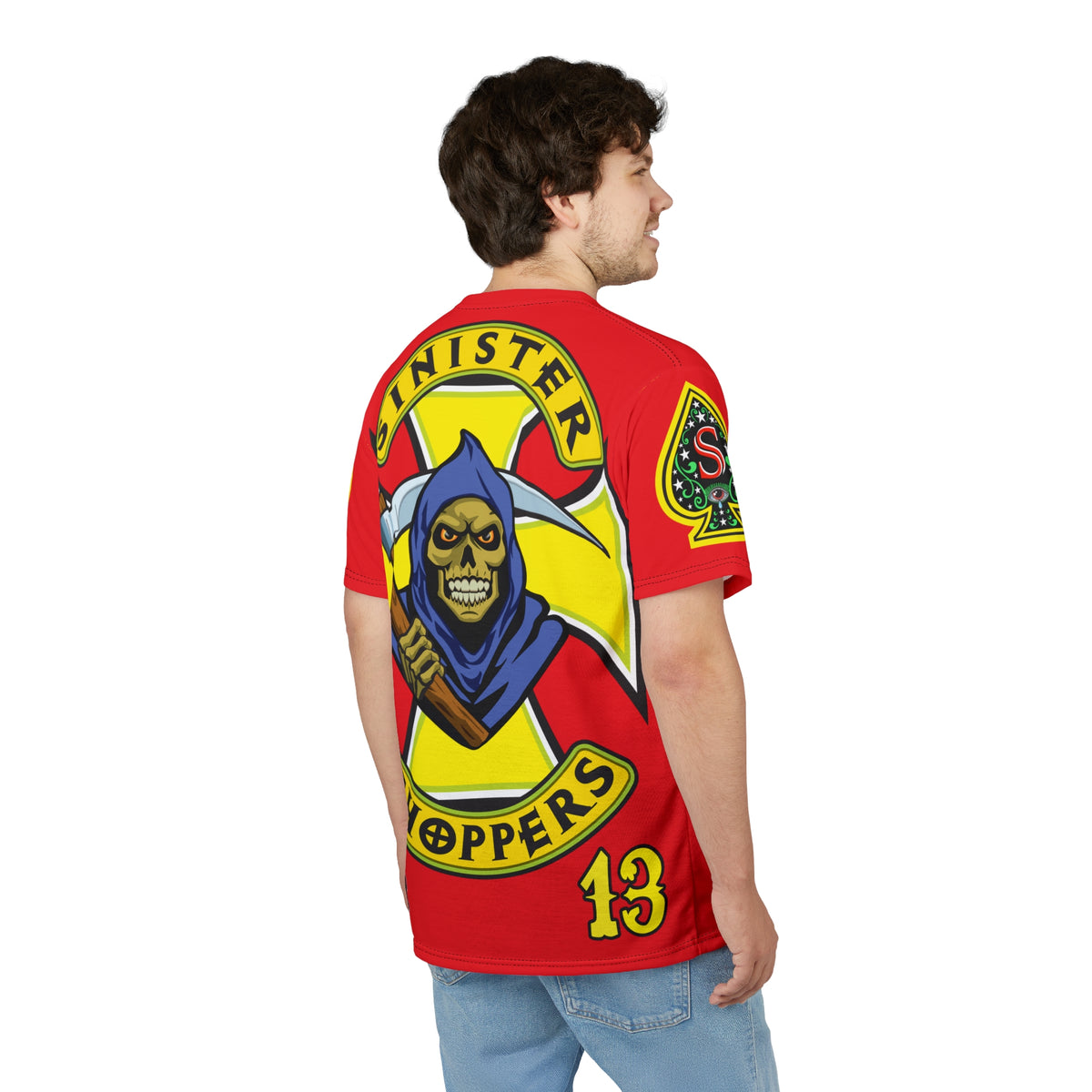 Sinister Choppers Custom Motorcycles - Reaper HiViZ Super Tee - High Performance Riding Wear