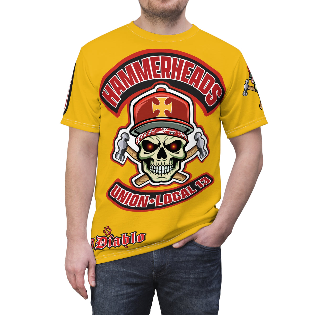 Hammerheads Union Local 13 Skull Graphic Tee