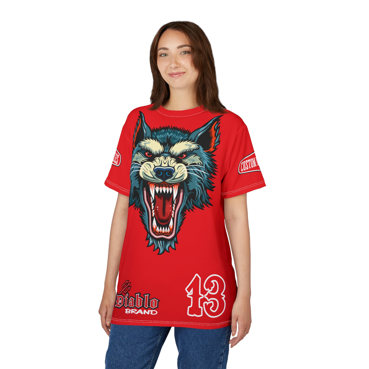 MWT Wolf Custom Motorcycles Super Tee — Viciously Cool High Performance Motorcycle Riding Shirt