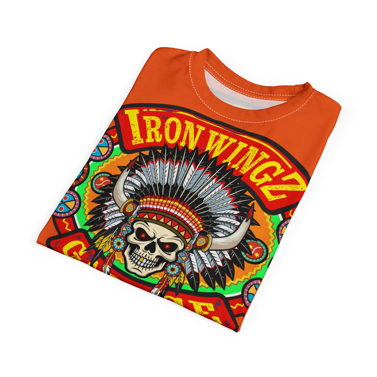 Iron WingZ Customs HiViz High Performance Motorcycle Riding Super Tee