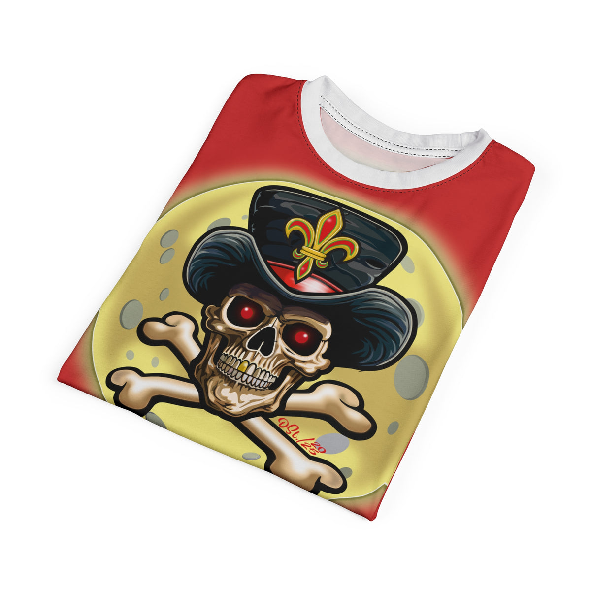 Voodoo Customs  Graphic Tee –  Edgy Style Riding Tee for Bikers
