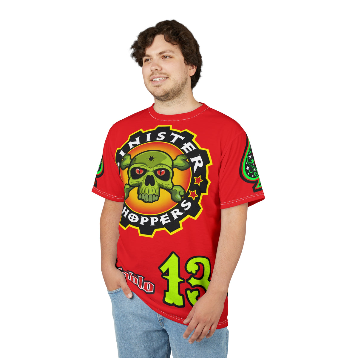 Sinister Choppers Red Baron Spectacular Road Warrior Super Tee
