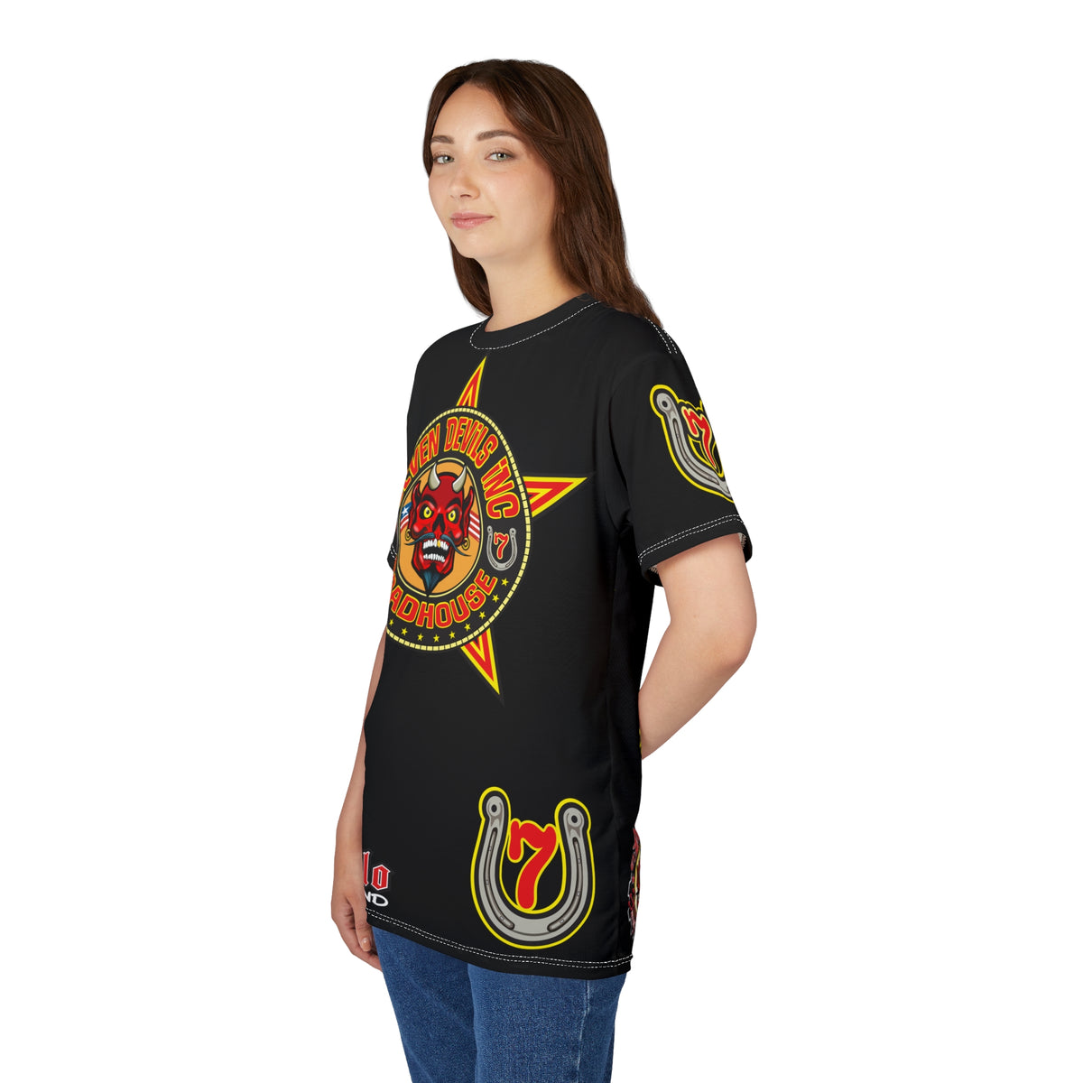 Seven Devils Inc. Roadhouse Graphic Tee - Motorcycle Custom Riding Super Tee