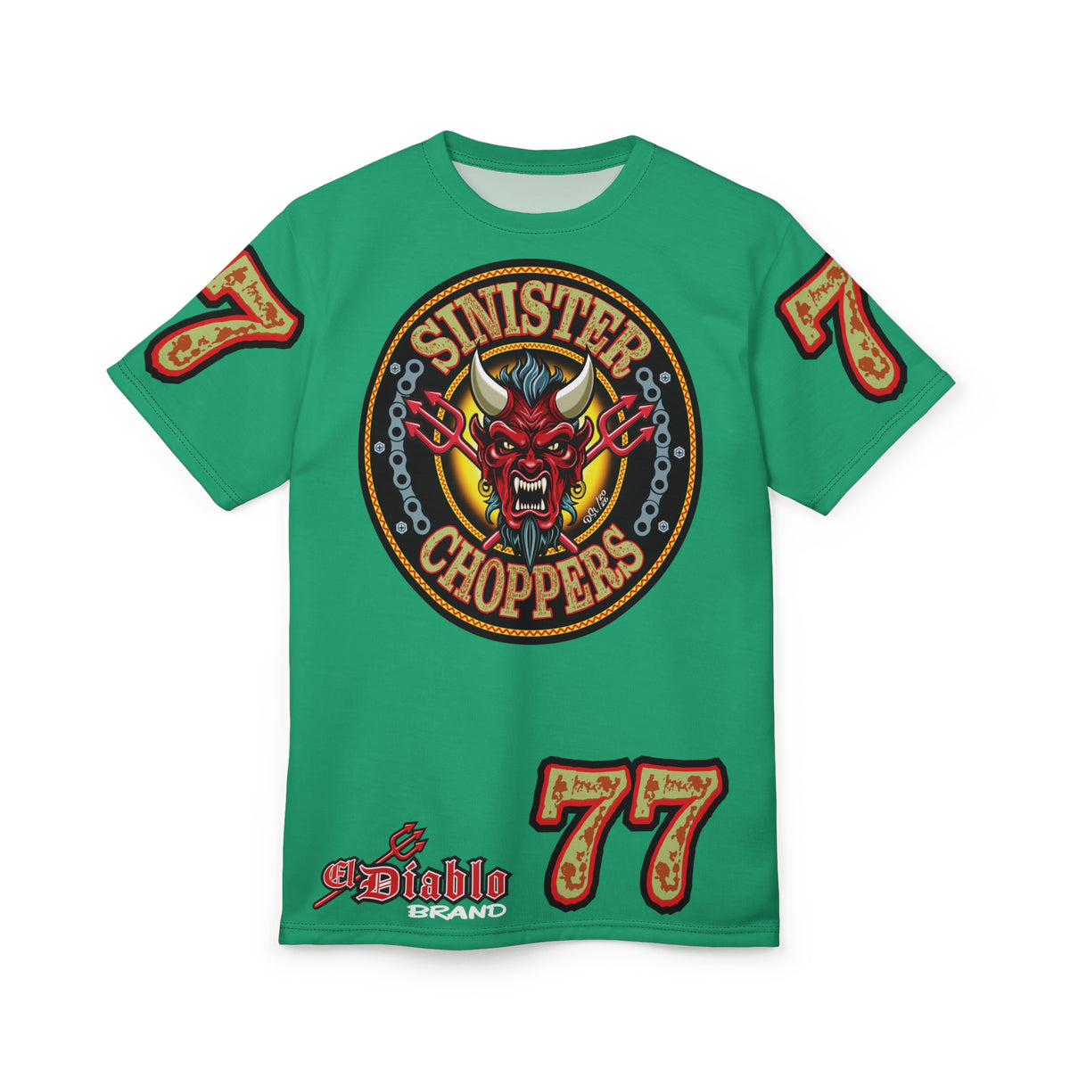 Sinister Choppers BIG D SPECIAL SUPER T— Ride Cool Look Cool in our Best Super Tee