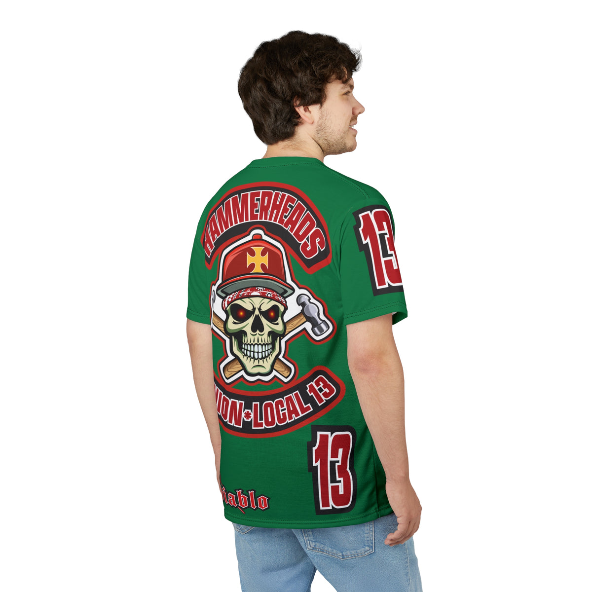 Hammerheads Union Local 13 - Special Wicking Material for Cool Riding Comfort