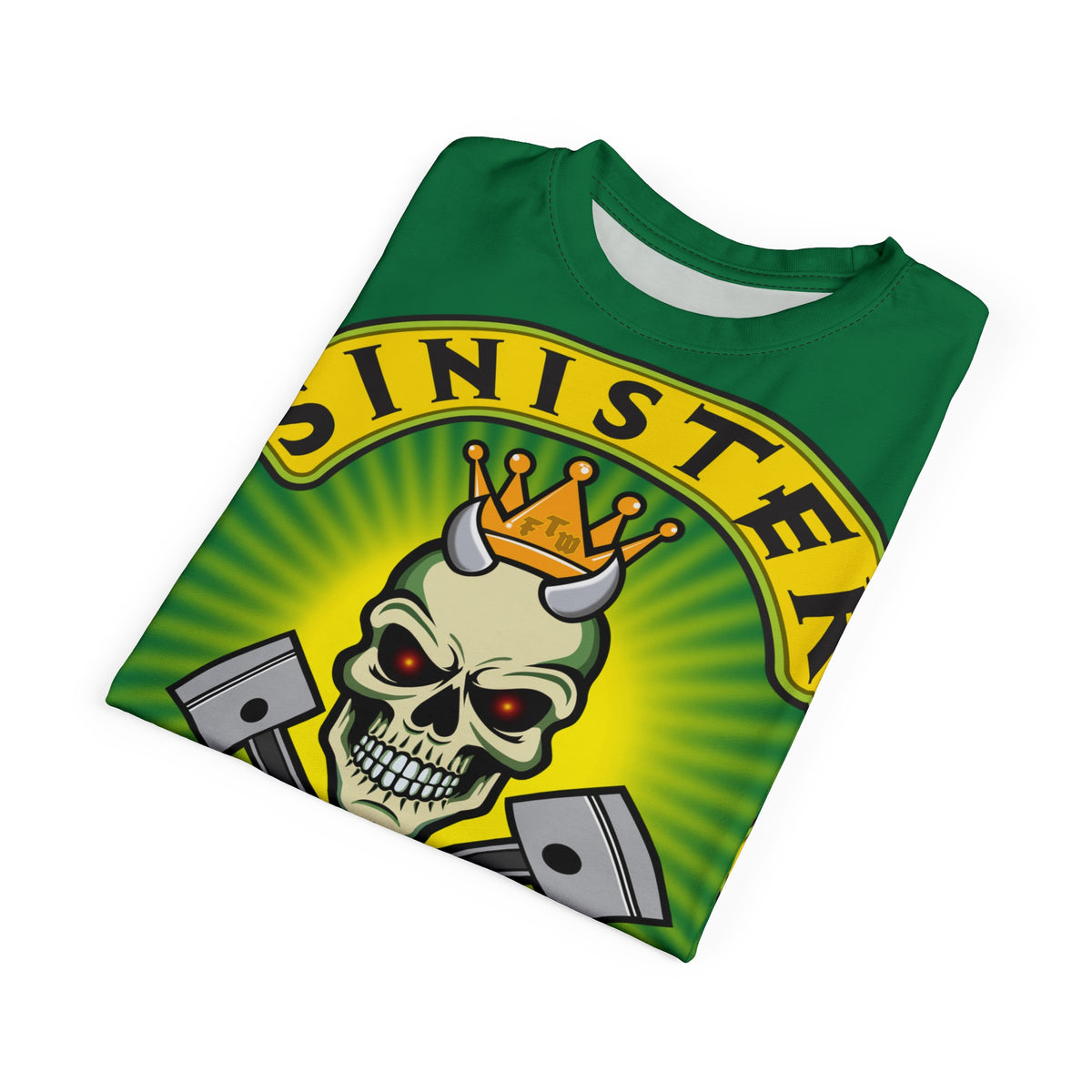 Sinister Choppers HiViz Super Tee - Custom Designed Motorcycle Riding Gear