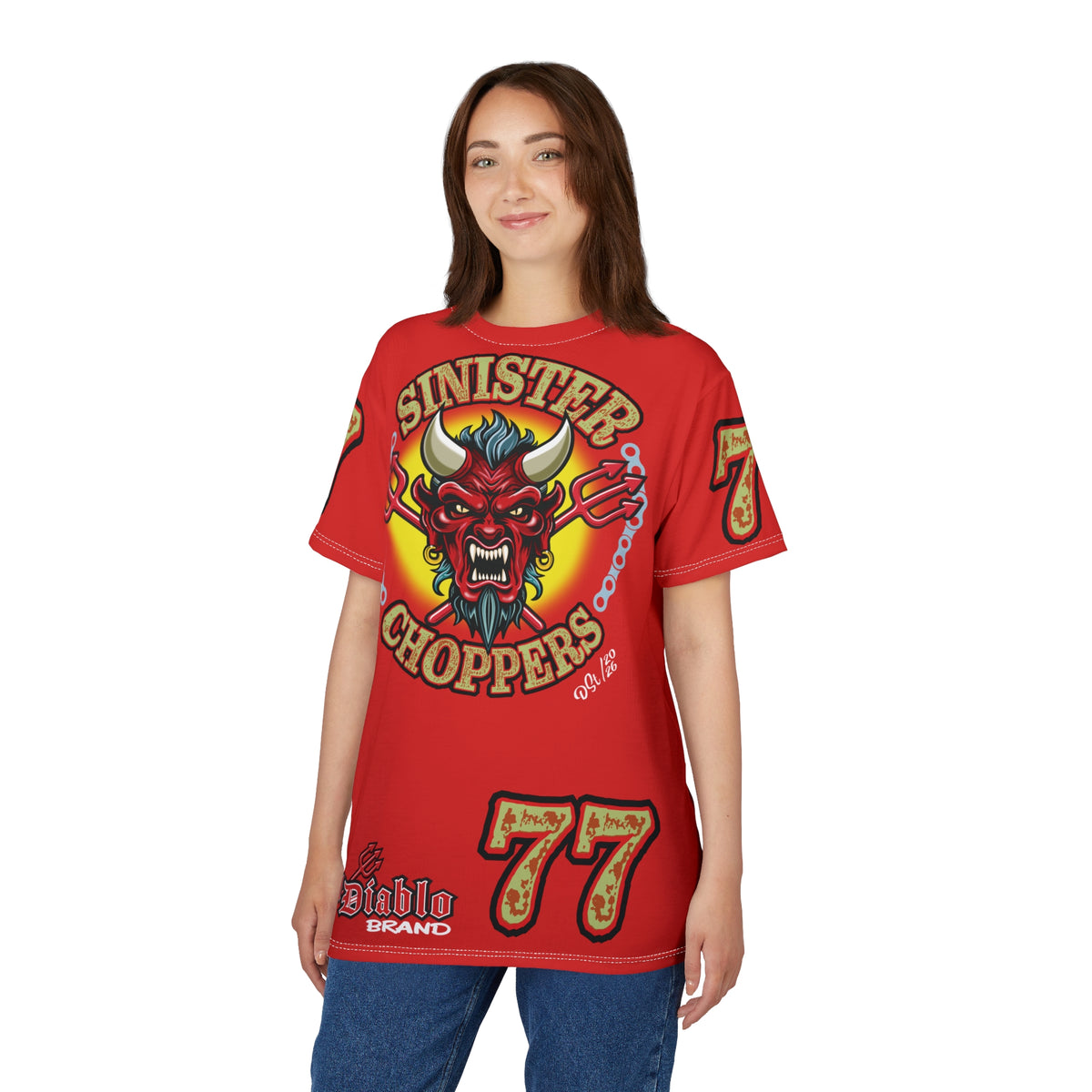 Sinister Choppers BIG D SPECIAL SUPER T— Ride Cool Look Cool in our Best Super Tee