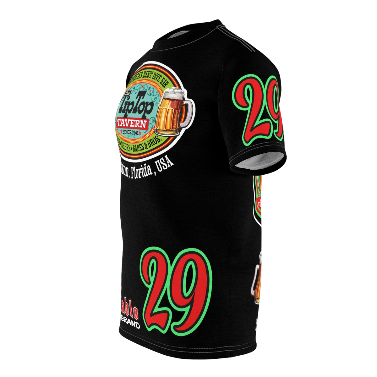 Tip Top Tavern Dive Bar Super Tee - America's Best Dive Bar, Bikes Beers Babes & Bros. - Biker Bar Tee
