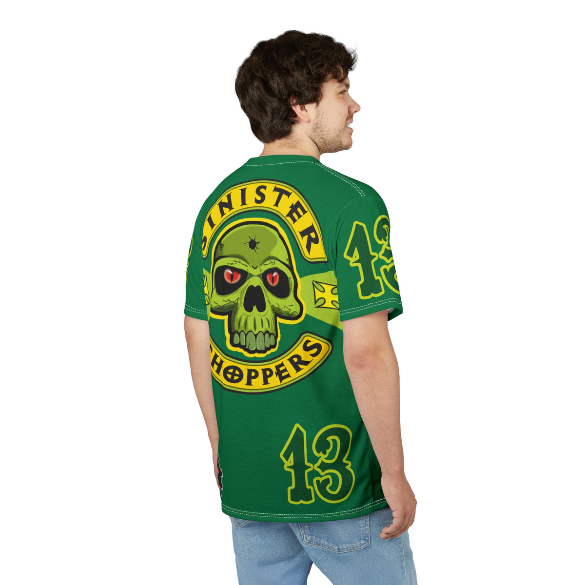 Sinister Choppers - HiViZ Super Tee - Spectacular Custom Motorcycle Riding Gear