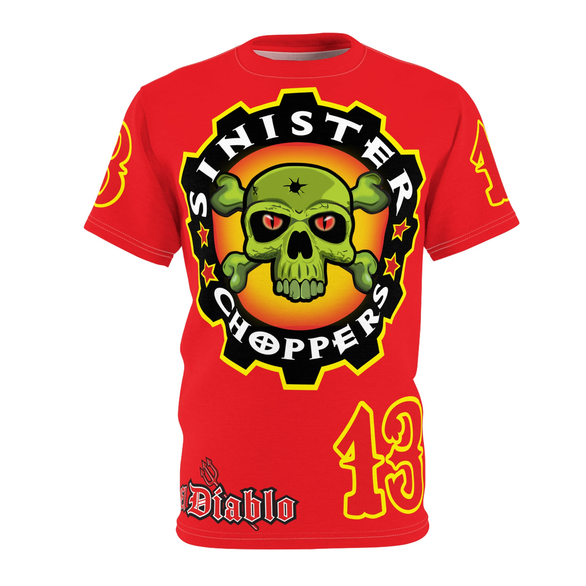 Sinister Choppers - HiViZ Super Tee - Spectacular Custom Motorcycle Riding Gear