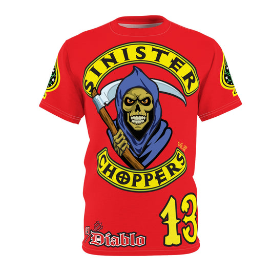 Sinister Choppers Custom Motorcycles - Reaper HiViZ Super Tee - High Performance Riding Wear