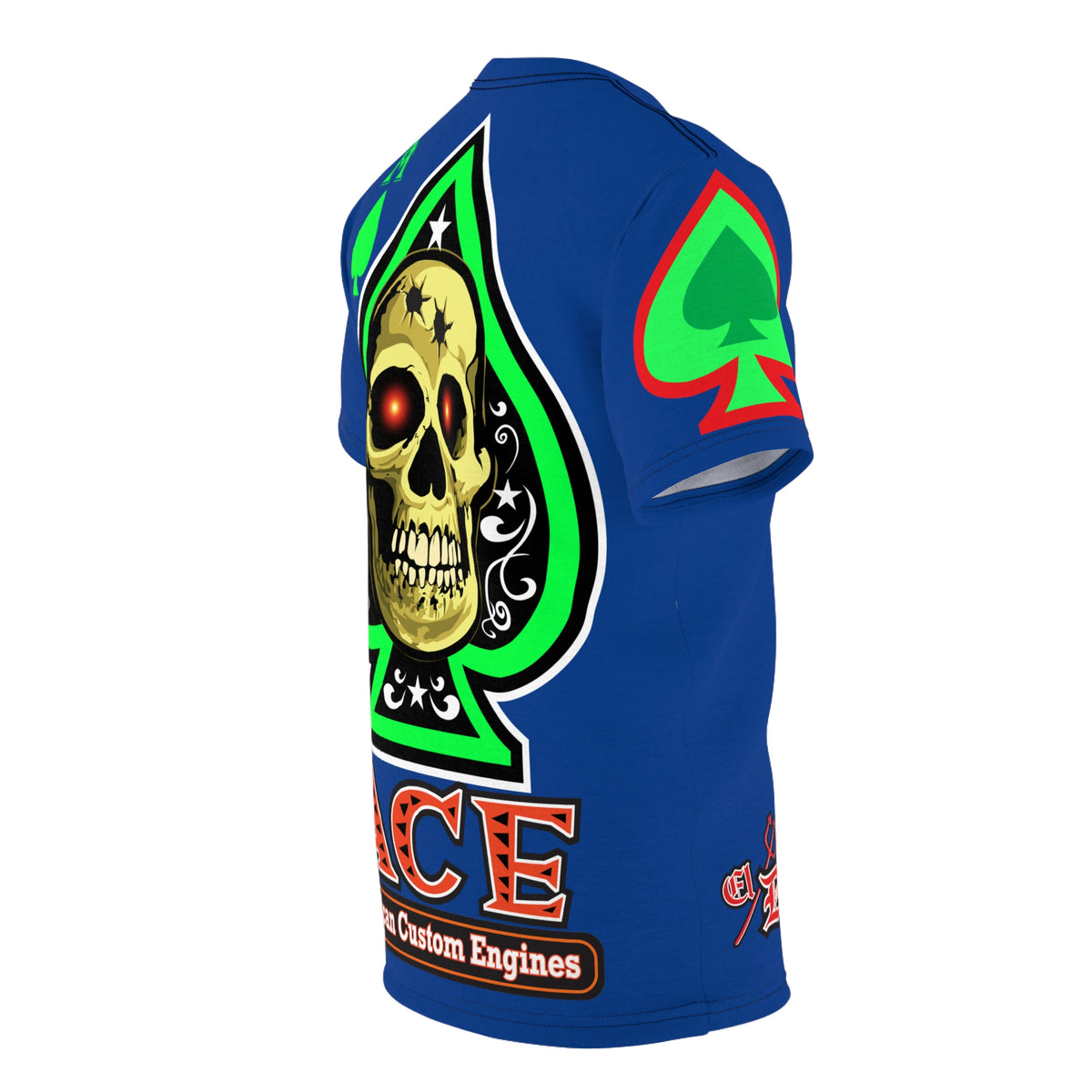 SRT American Custom Engines ACE - Special Double Tap  Ace of Spades High Visibility Graphics