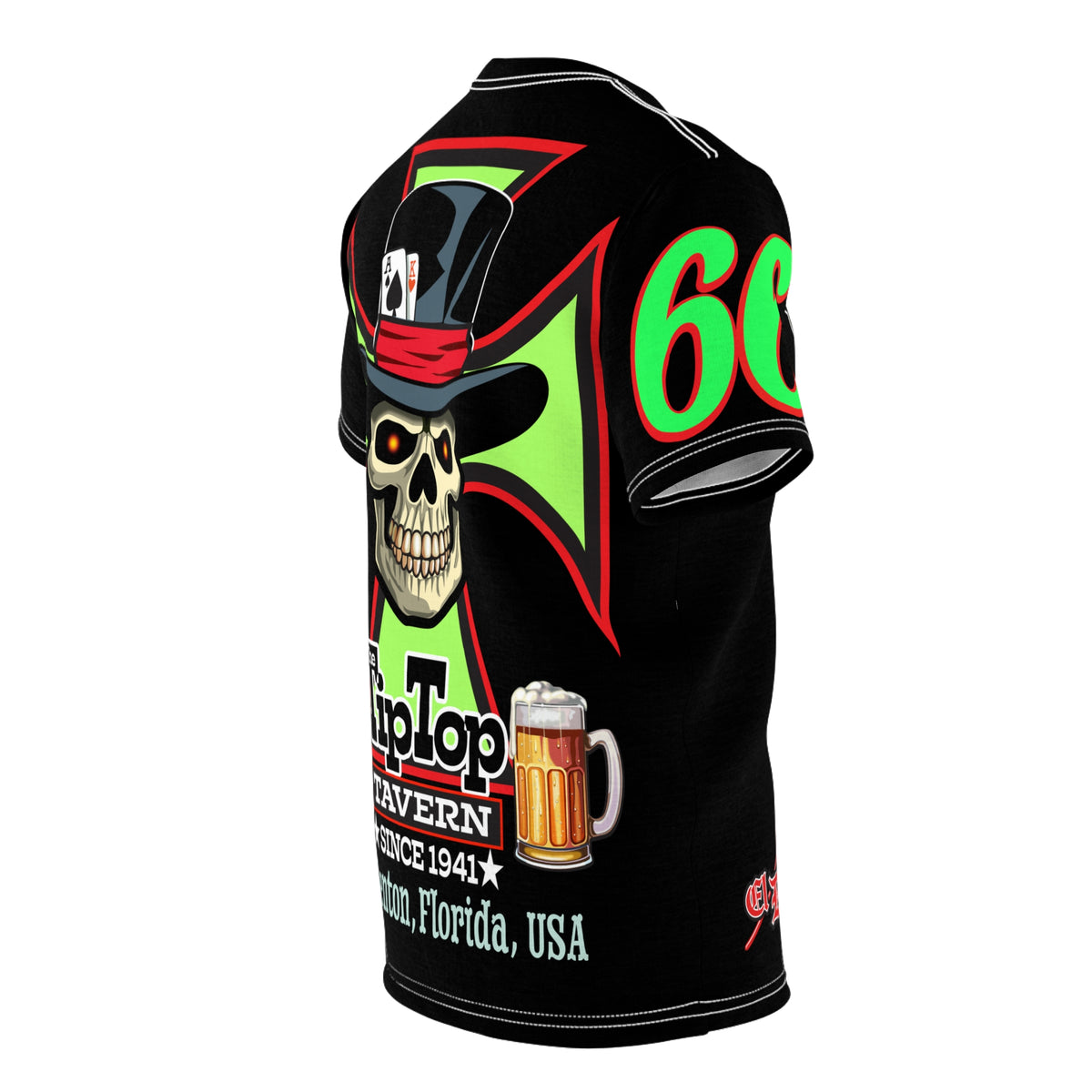 Tip Top Tavern Dive Bar Super Tee - America's Best Dive Bar - Bikes Beers Babes & Bros. -Remembering Jesse Biker Bar Tee