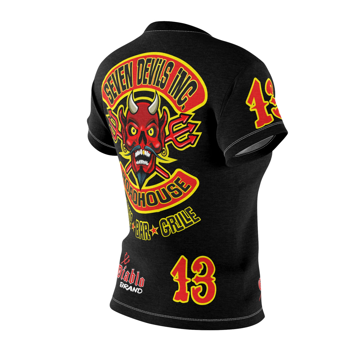 Women's Cut Seven Devils Roadhouse Graphic Tee — HiviZ Graphics