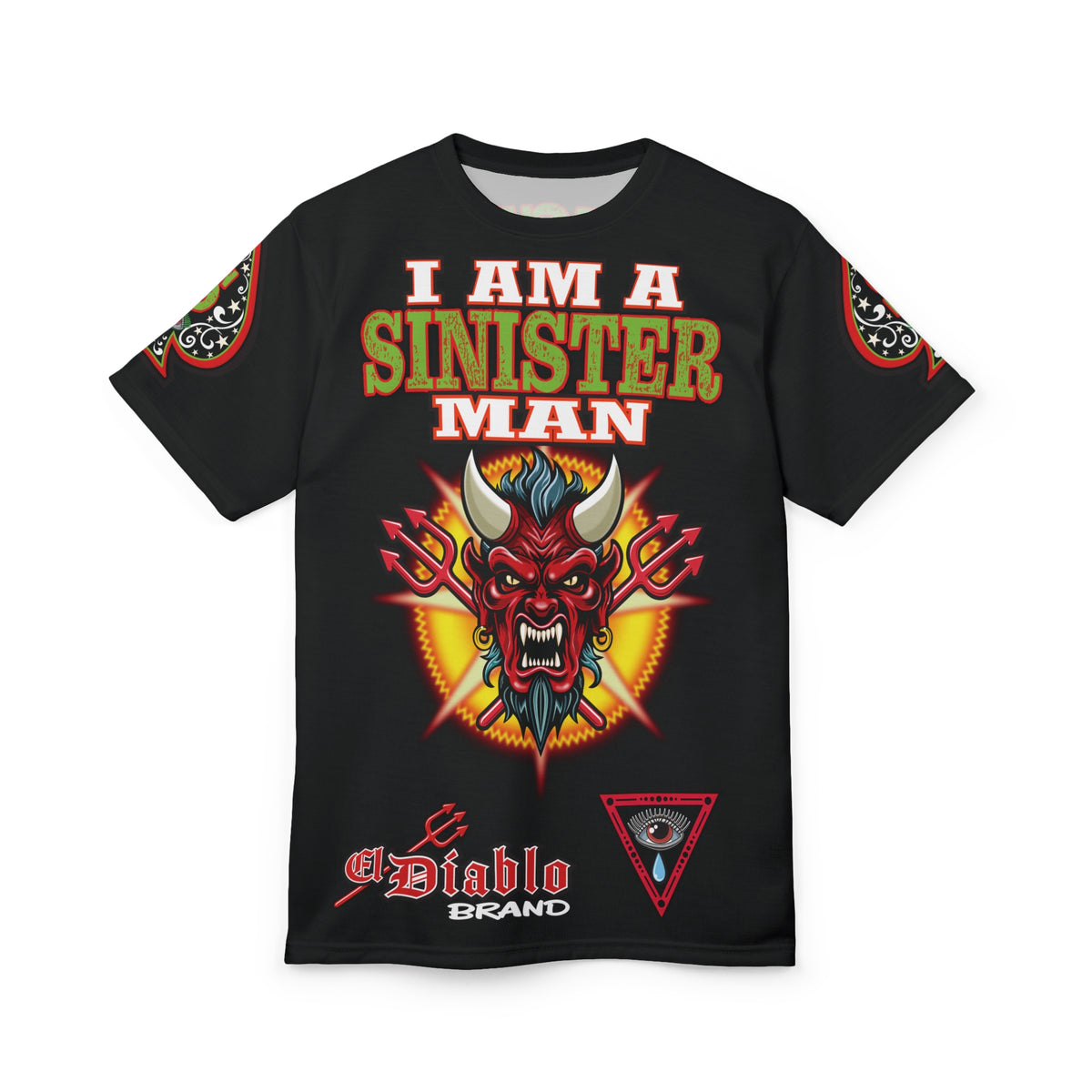 Sinister Choppers SINISTER MAN SPECIAL MIDNIGHT EDITION SUPER TEE— Ride Cool, Look Cool in our Best Super Tee