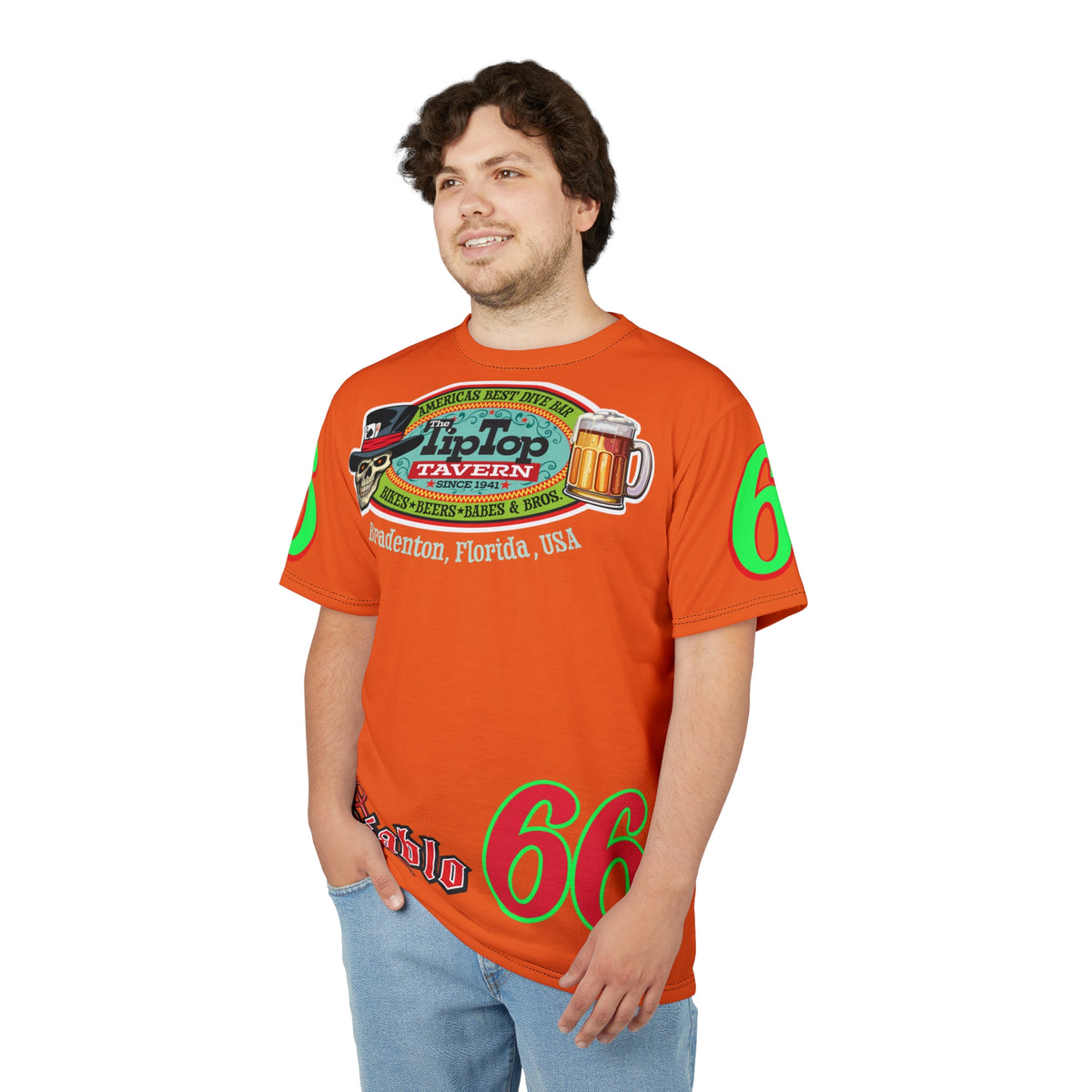 Tip Top Tavern Ace of Spades Super Tee - America's Best Dive Bar - Bikes Beers Babes & Bros.
