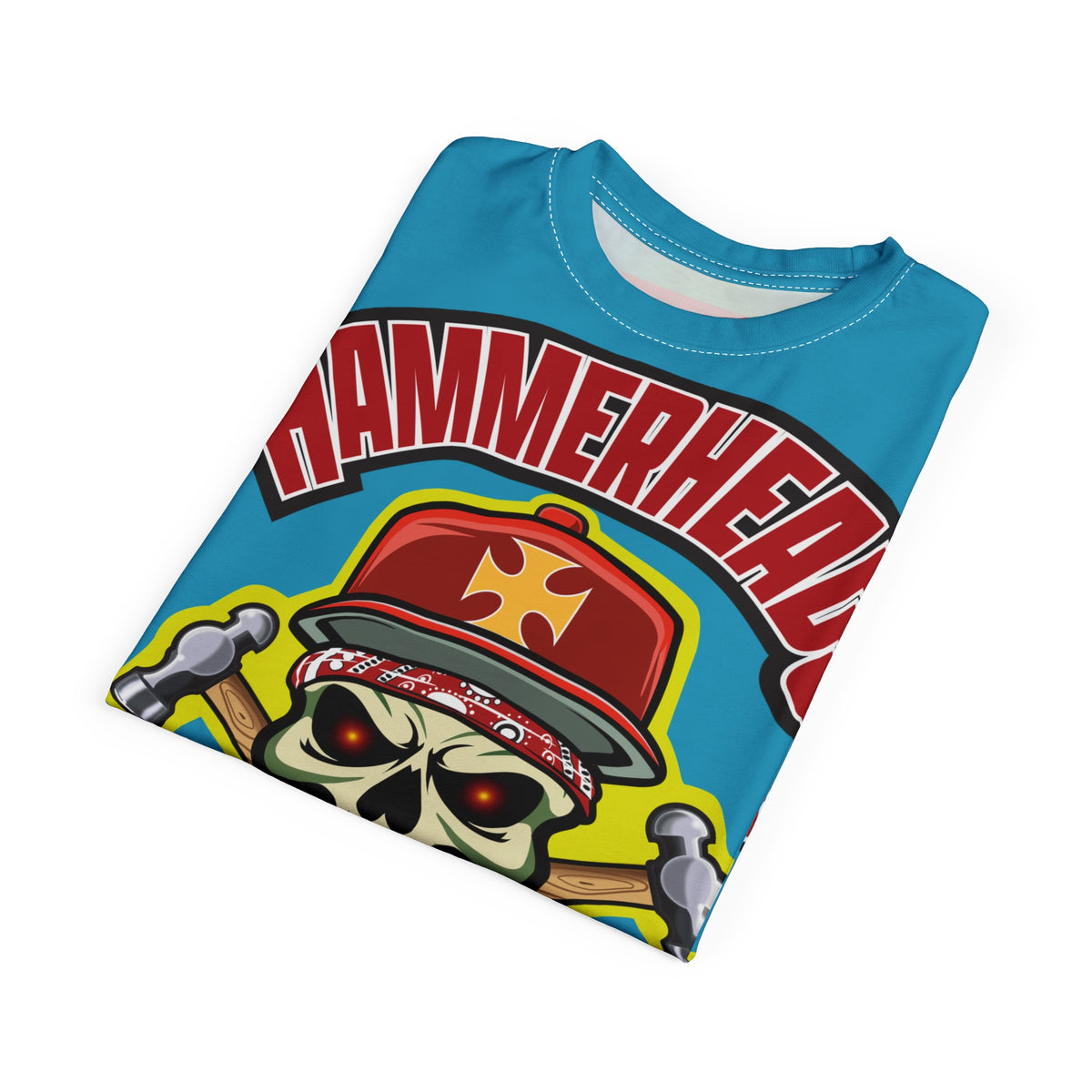 Hammerheads Union Local 13 Electric Blue Tie- Dye Riding Tee