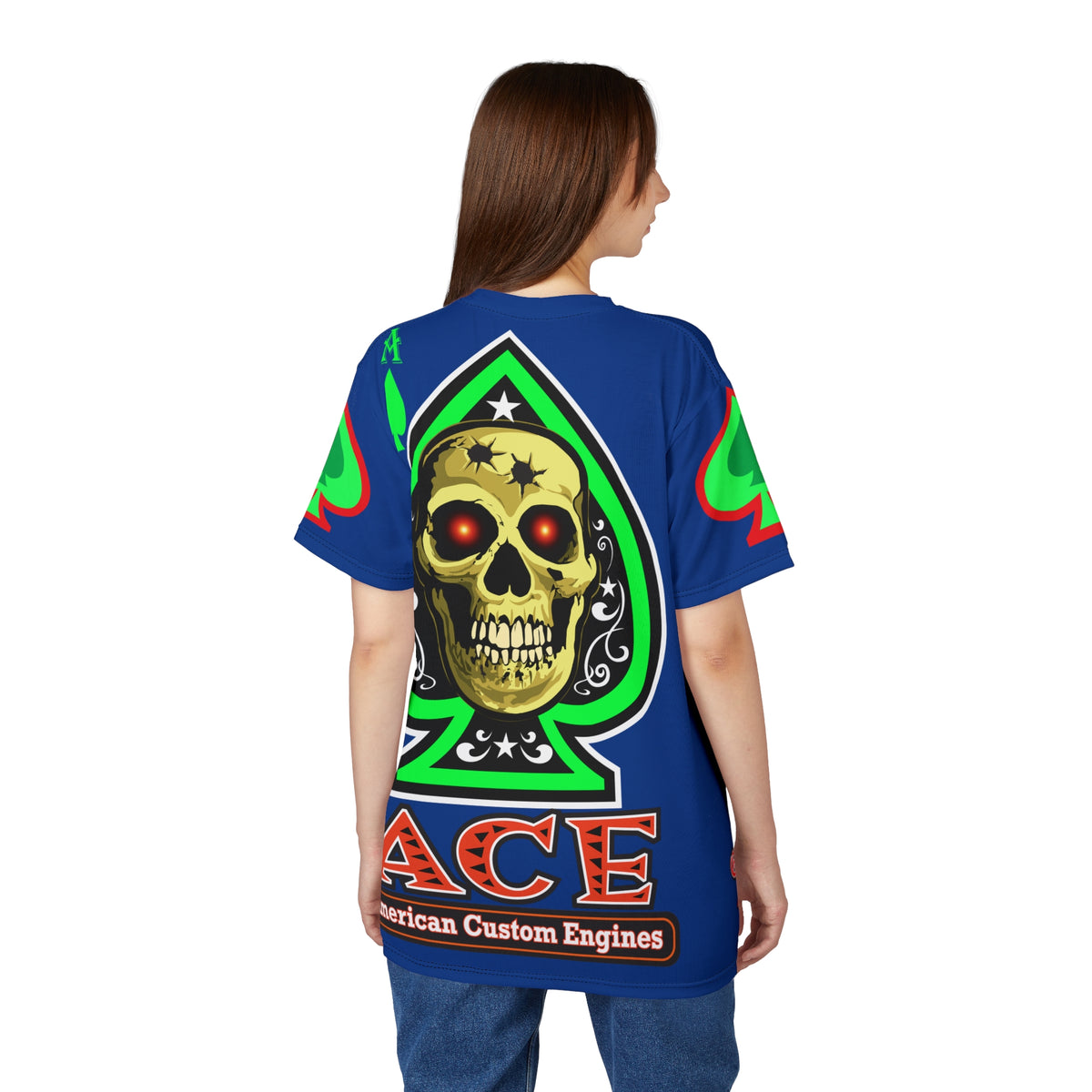 SRT American Custom Engines ACE - Special Double Tap  Ace of Spades High Visibility Graphics