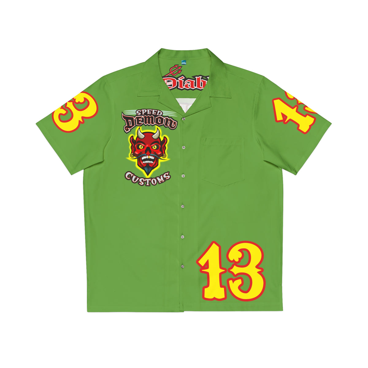 Big Bopper Men's Hawaiian Shirt - Loose, Comfortable Button Up Shirt for Easy Breezy Riding - Sizes to 5XL