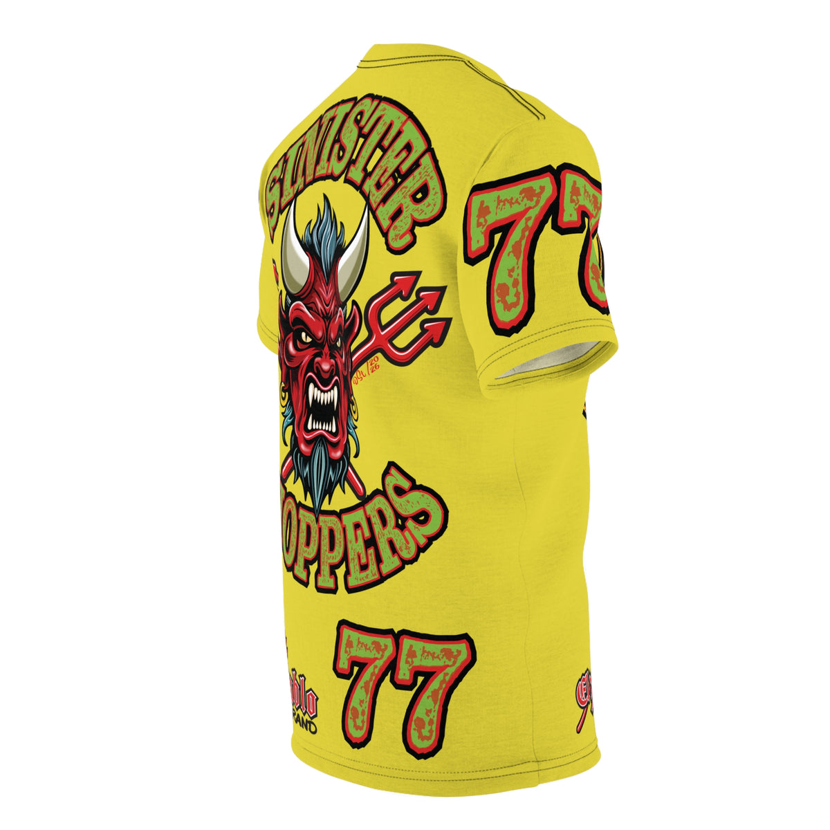 VERY Special HIVIZ Sinister Choppers BIG D SUPER T— Ride Cool, Look Cool in our Best Super Tee