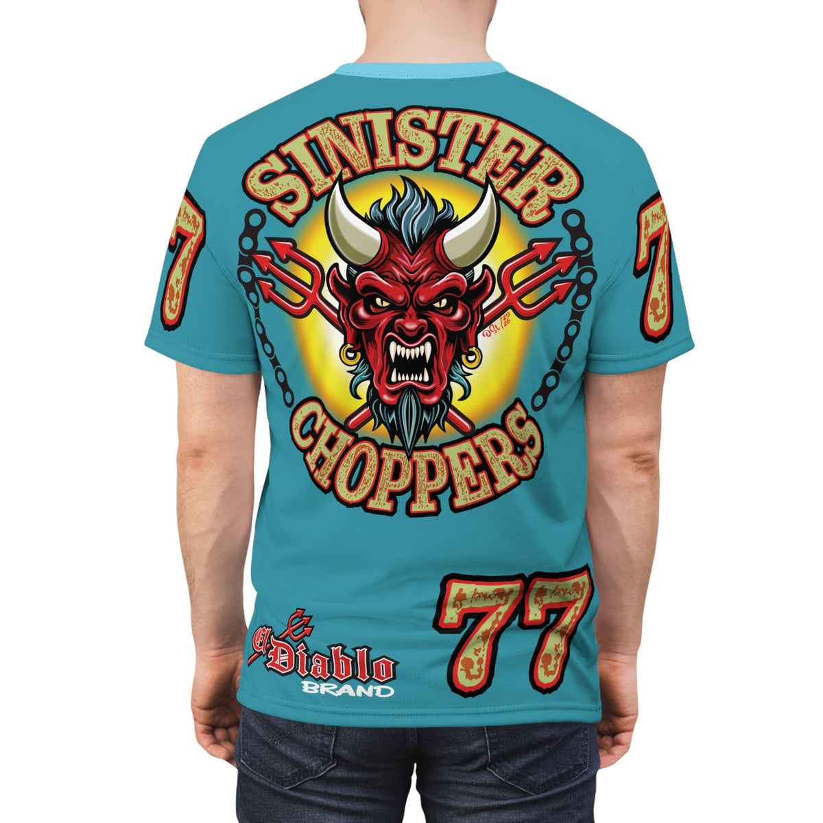 Sinister Choppers BLACKSTAR SPECIAL SUPER T— Ride Cool Look Cool in our Best Super Tee