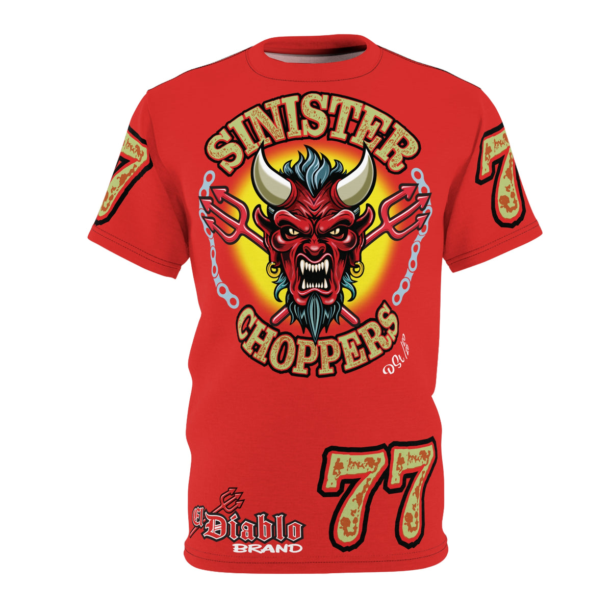 Sinister Choppers BIG D SPECIAL SUPER T— Ride Cool Look Cool in our Best Super Tee