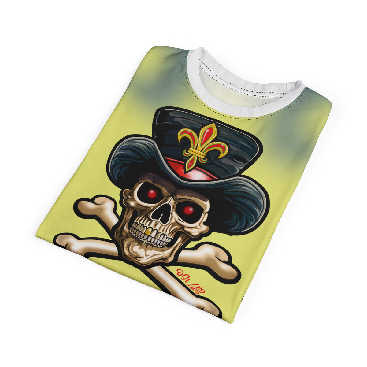 Voodoo Custom Motorcycles HIVIZ TYE DYE BLAST SUPER RIDING TEE - Look Cool, Ride Cool In our Finest Biker Riding Tee