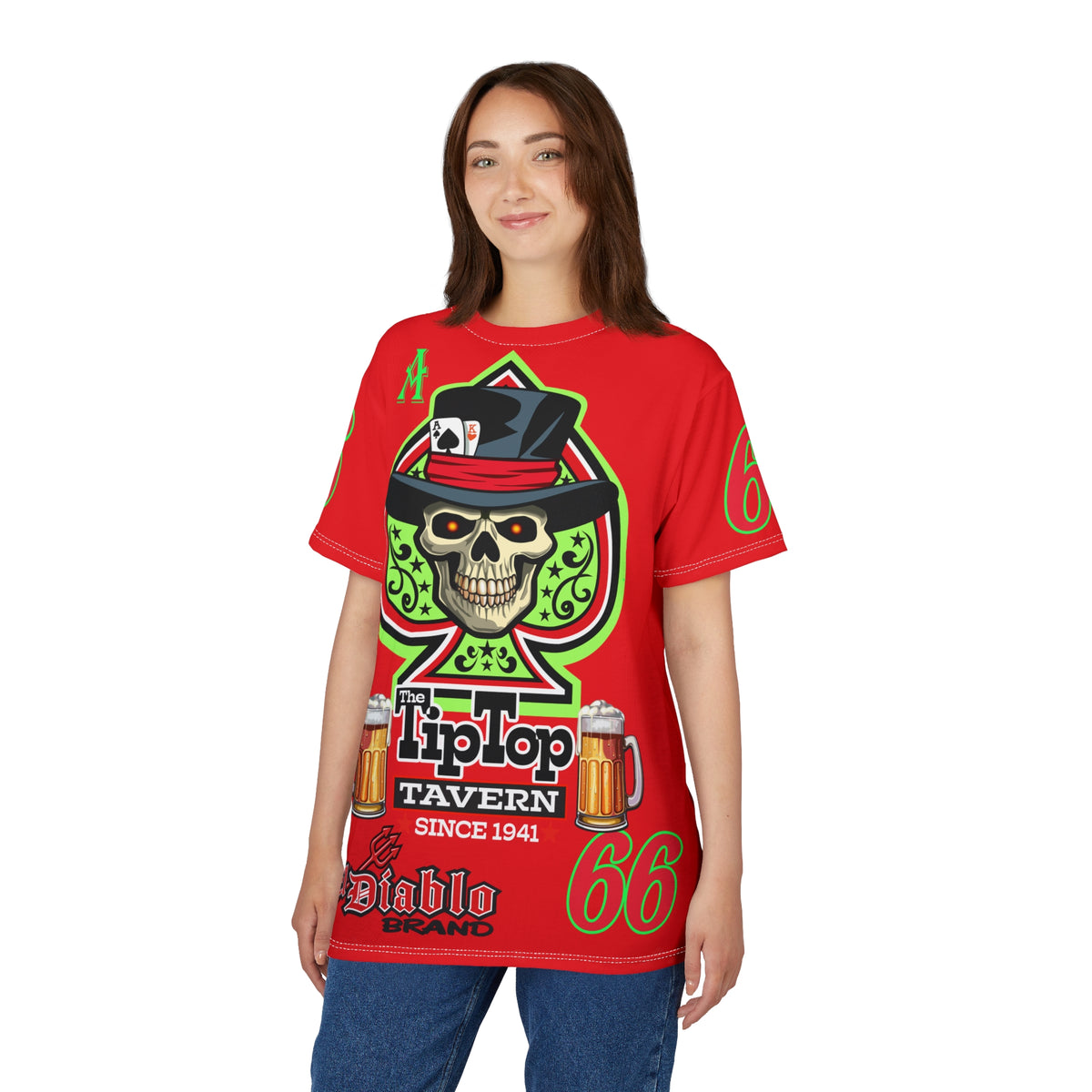 Tip Top Tavern Dive Bar Super Tee (*Limited Edition) - America's Best Dive Bar, Bikes Beers Babes & Bros. - Honouring Biker Bar Tee